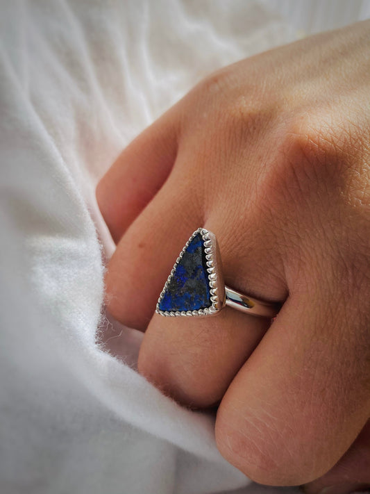 ANILLO CELESTIA OPALO AUSTRALIANO