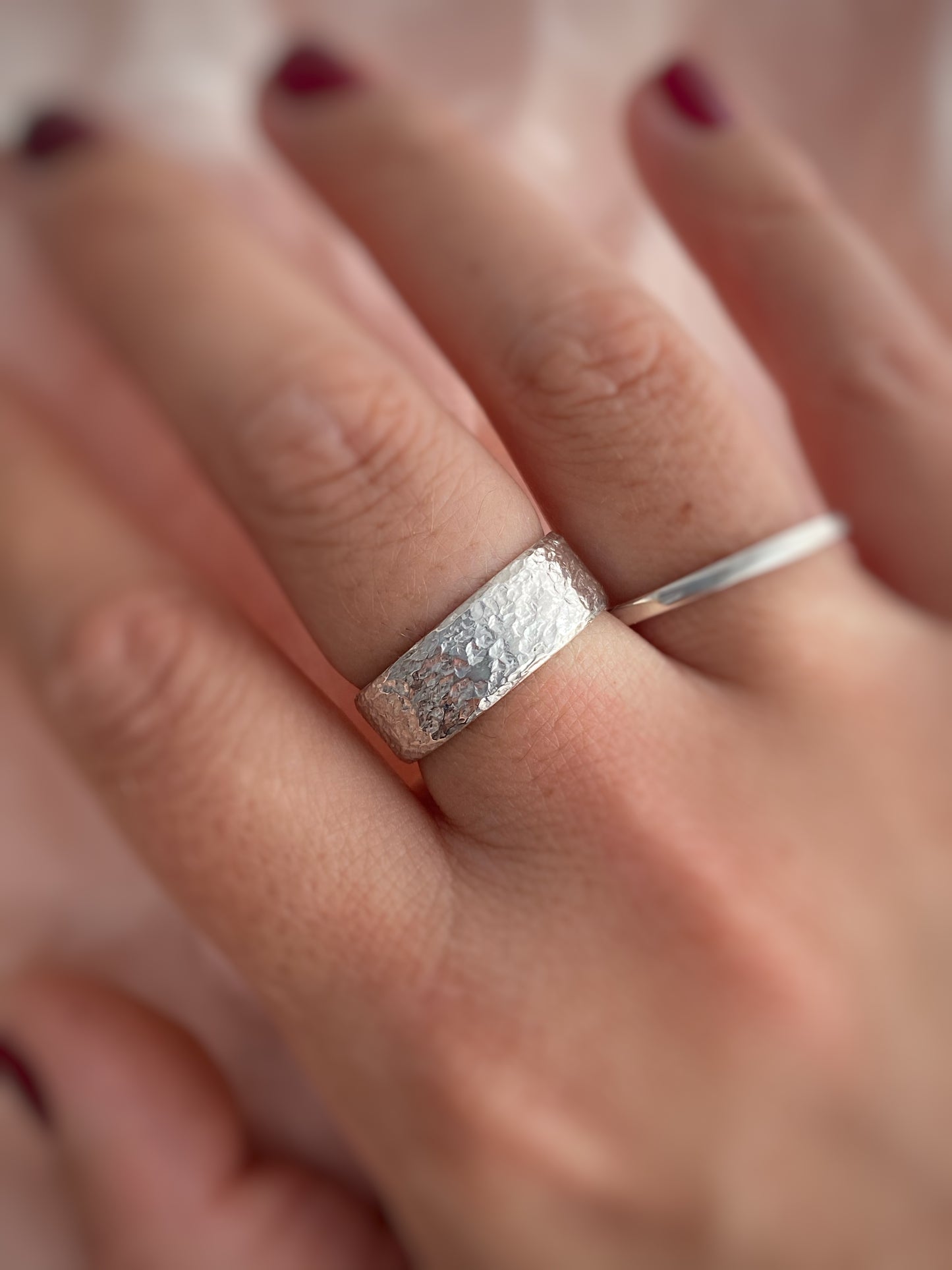 Anillo Resplandor Divino Textura