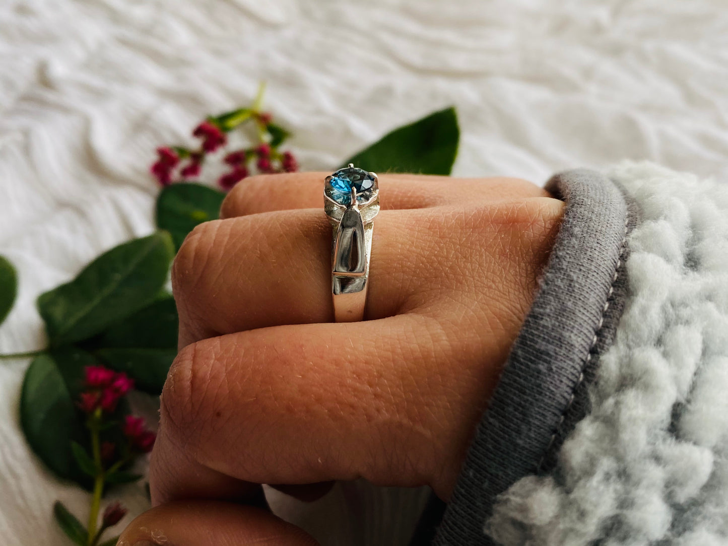 Anillo "Château" Topacio Magia de Zoi