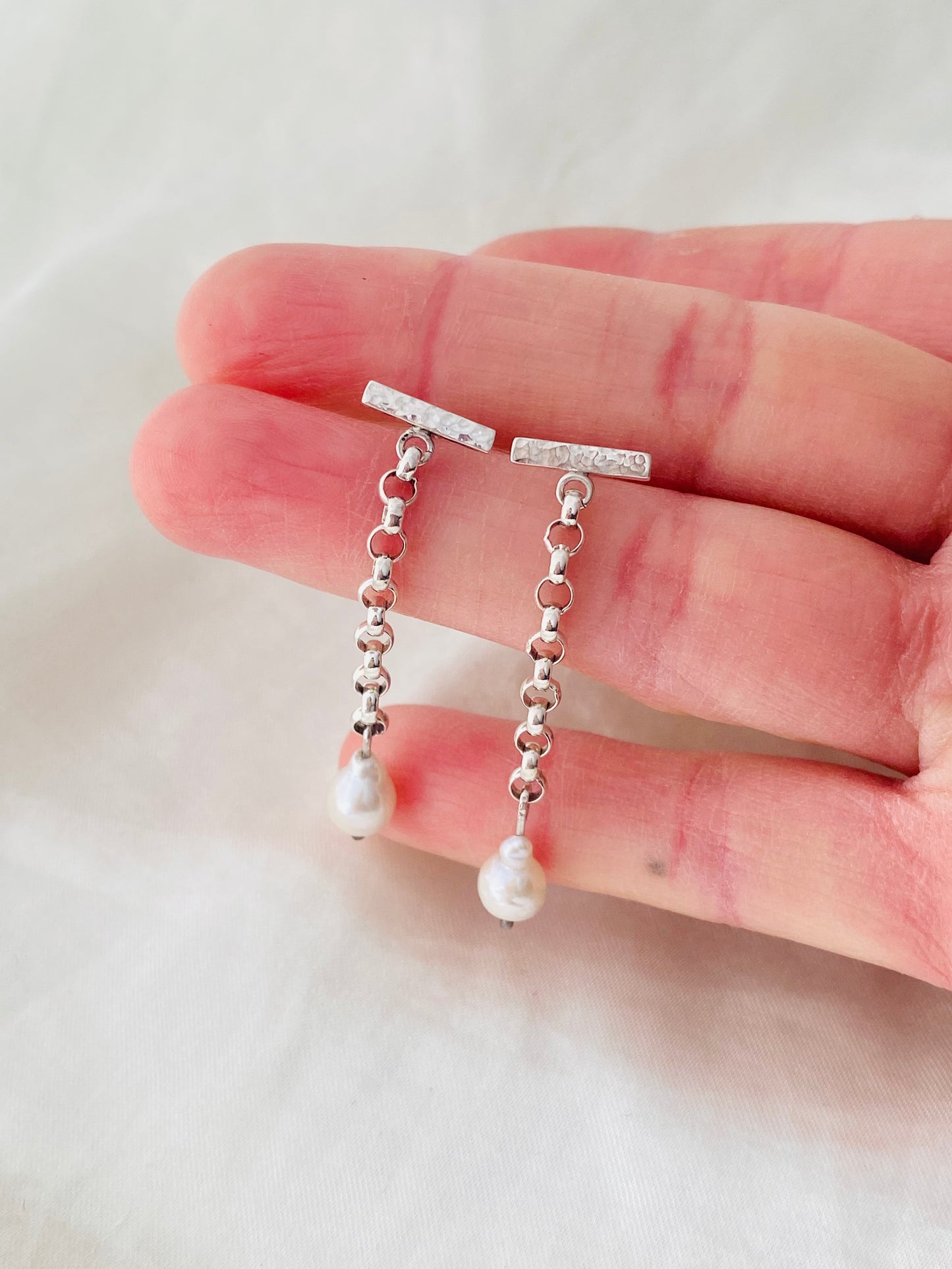 Aros Perlas In Chains