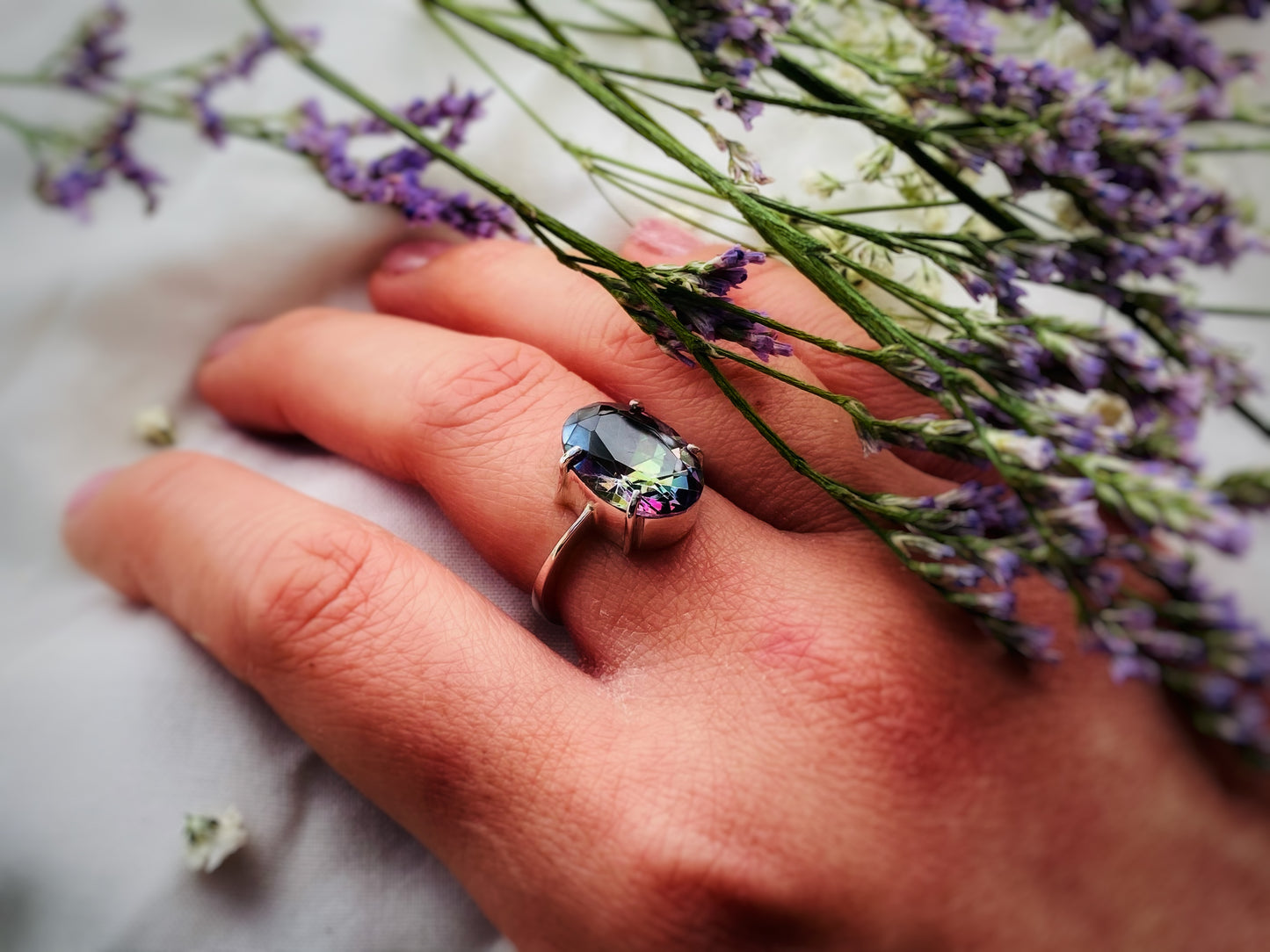 Anillo Topacio "Mística Artemisa"