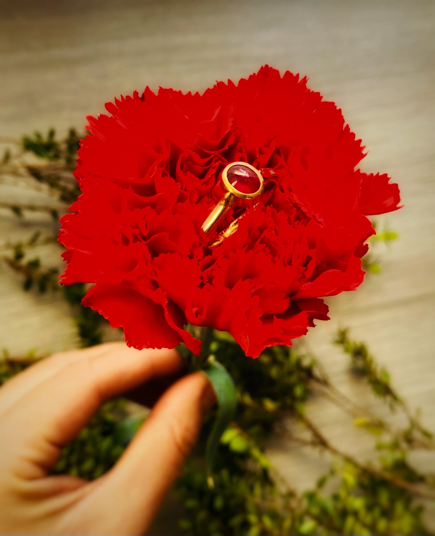 Anillo Rubi "Corazón de Aíma"