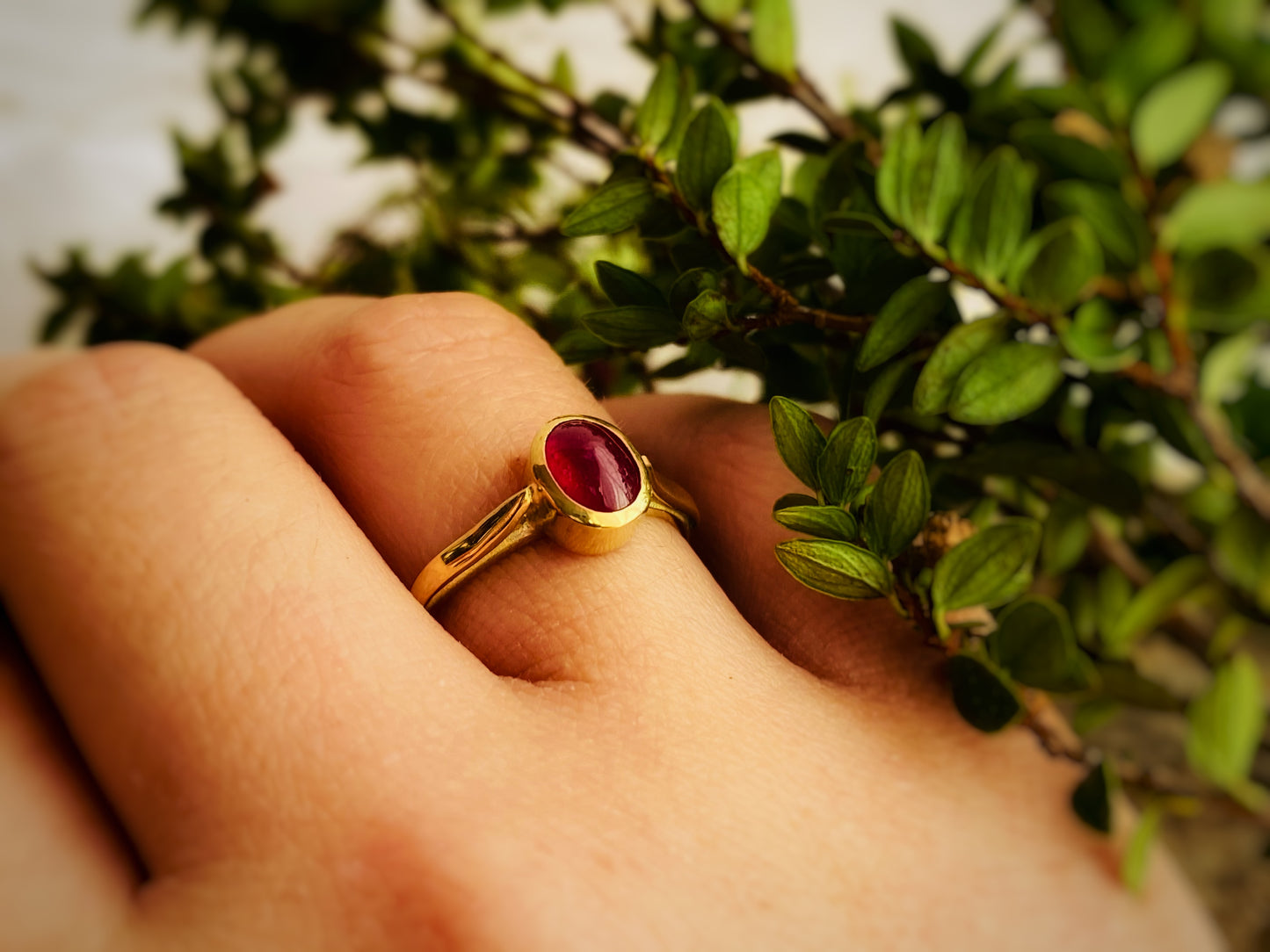 Anillo Rubi "Corazón de Aíma"
