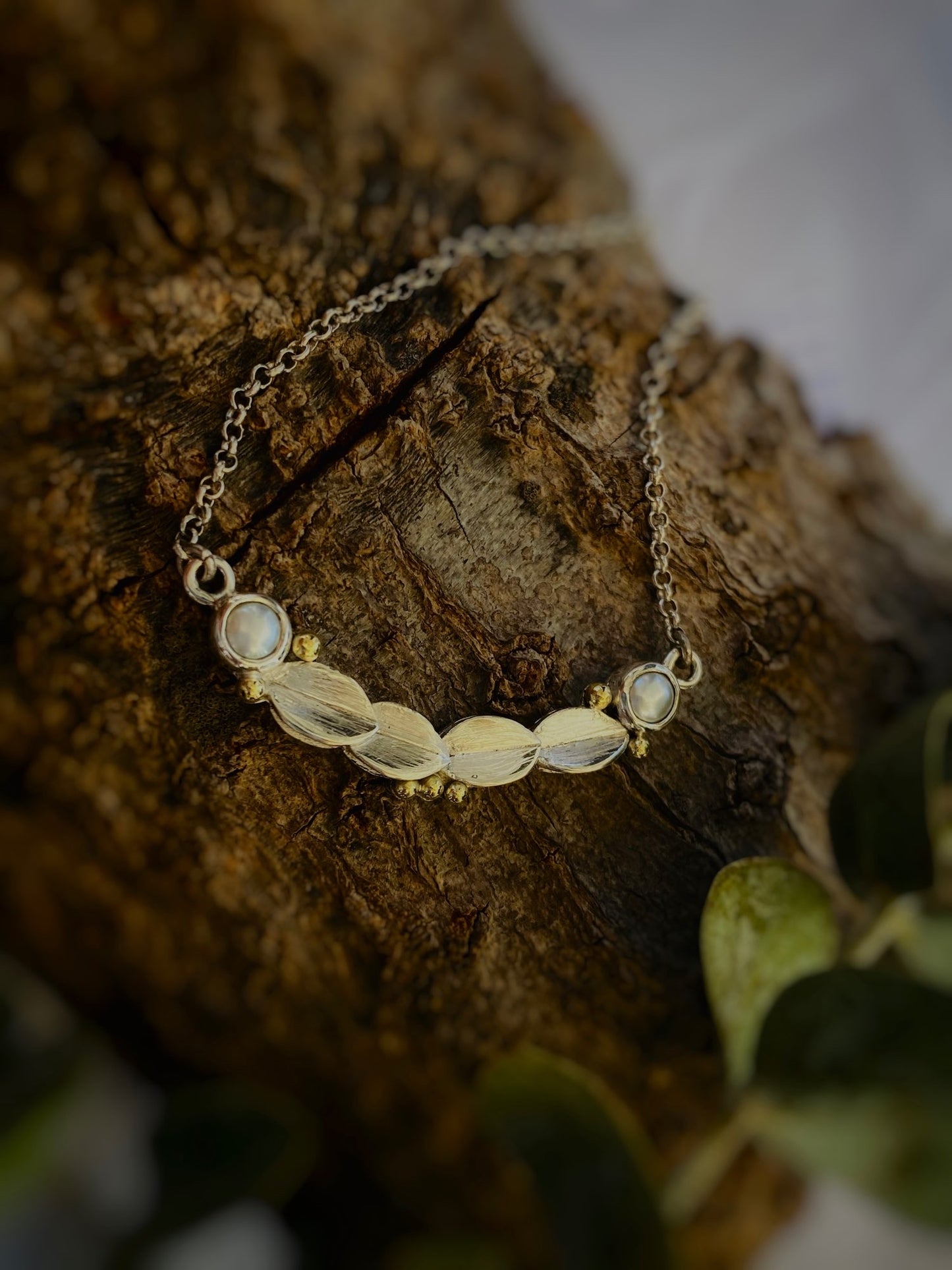 Colgante Natura Perlas