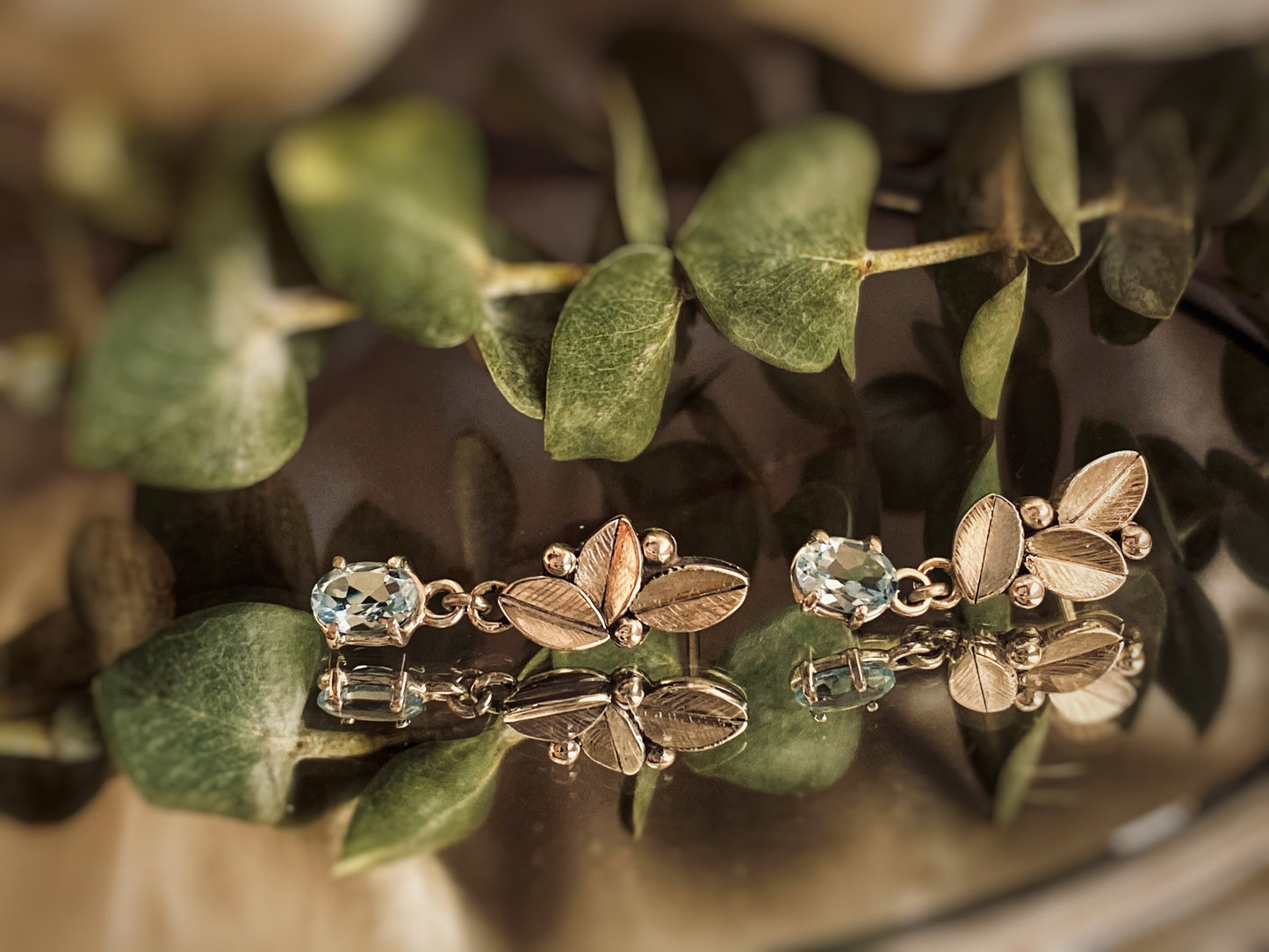 AROS NATURA TOPACIO CELESTE