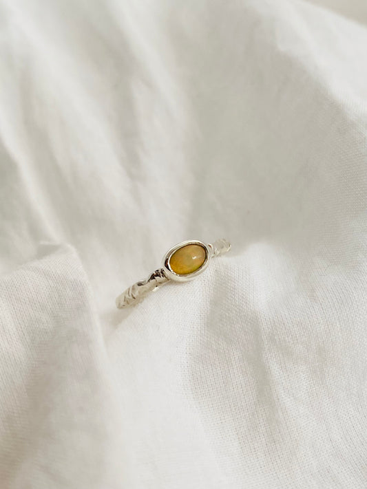 ANILLOS REFLEJOS CELESTIALES OPALO ETIOPE