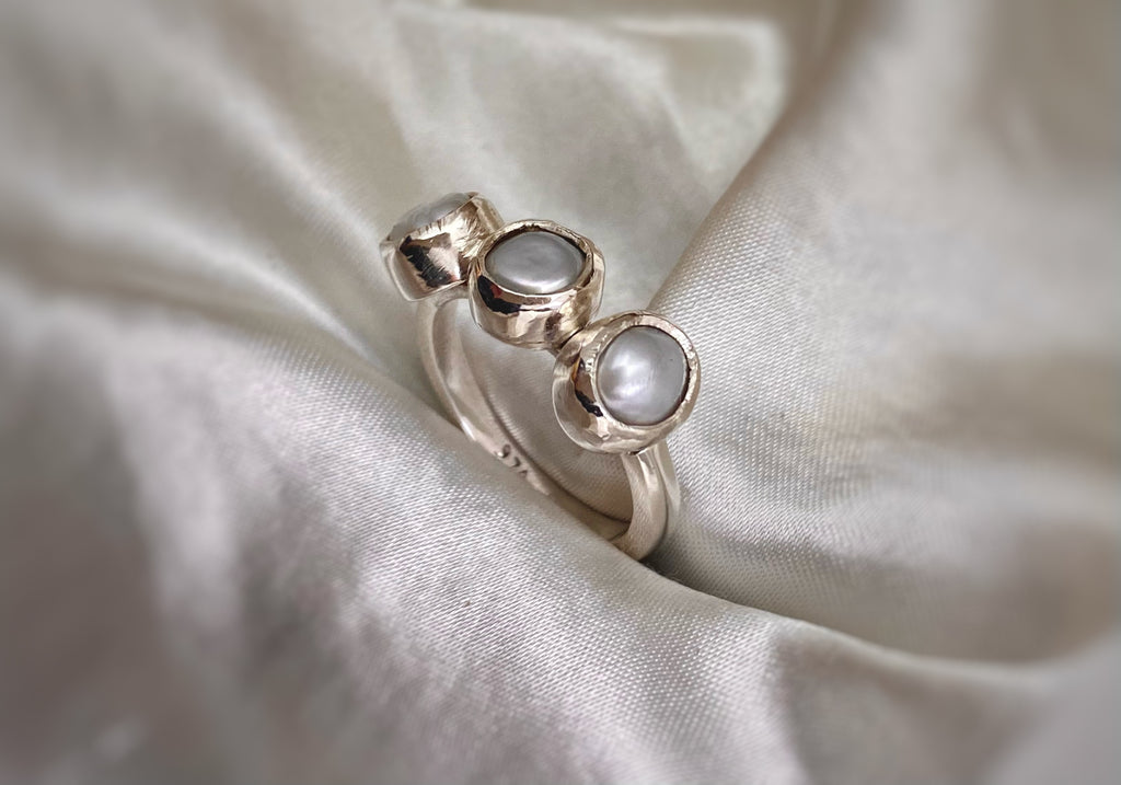 ANILLO TESORO PERLADO