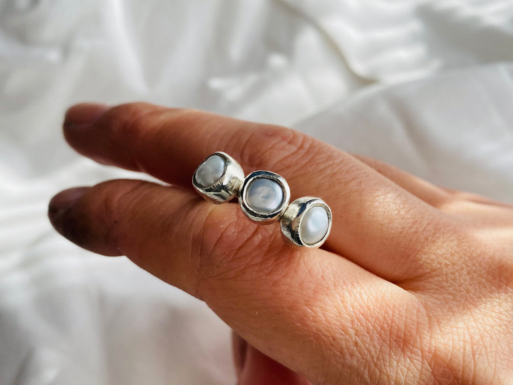 ANILLO TESORO PERLADO
