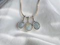 COLGANTE TRIPLE PIEDRA LUNA