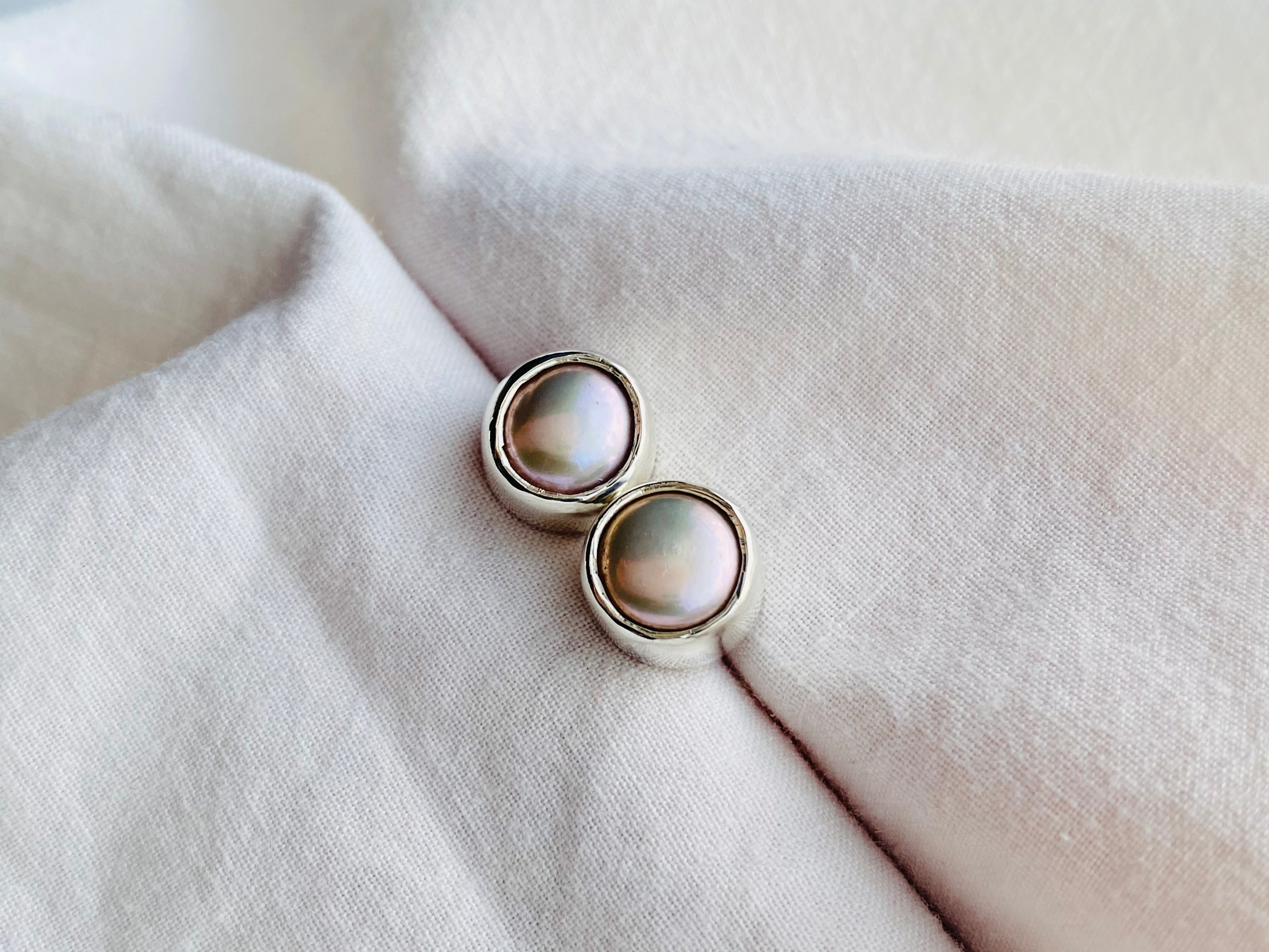 AROS PETITE PERLAS ROSADAS
