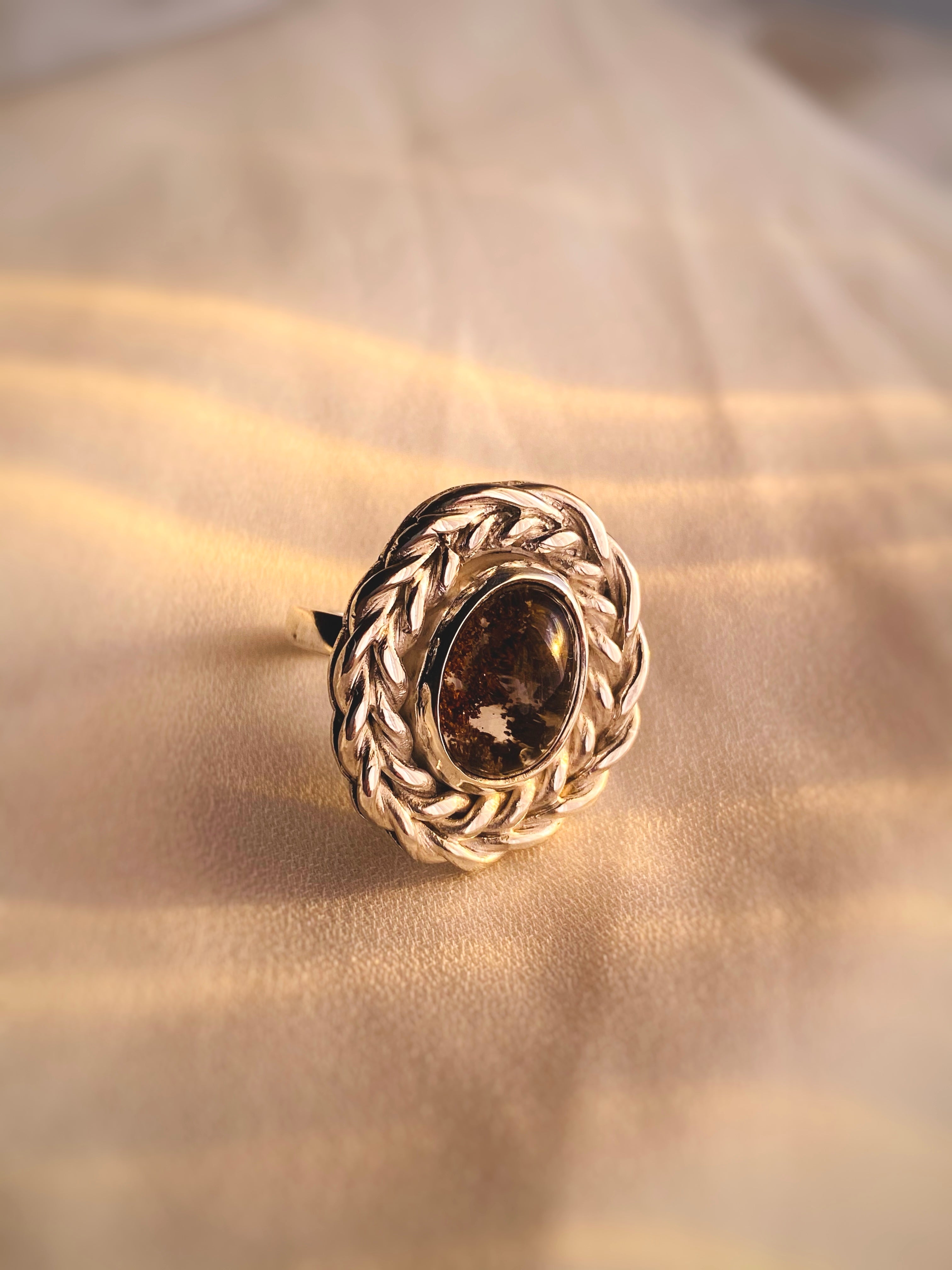 ANILLO BRUMA ESPIGA LODOLITA