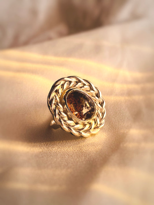 ANILLO BRUMA ESPIGA LODOLITA