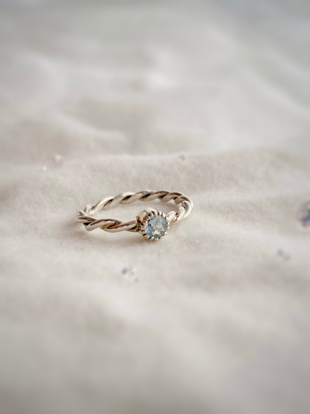 ANILLO AGUAMARINA DEL FIRMAMENTO