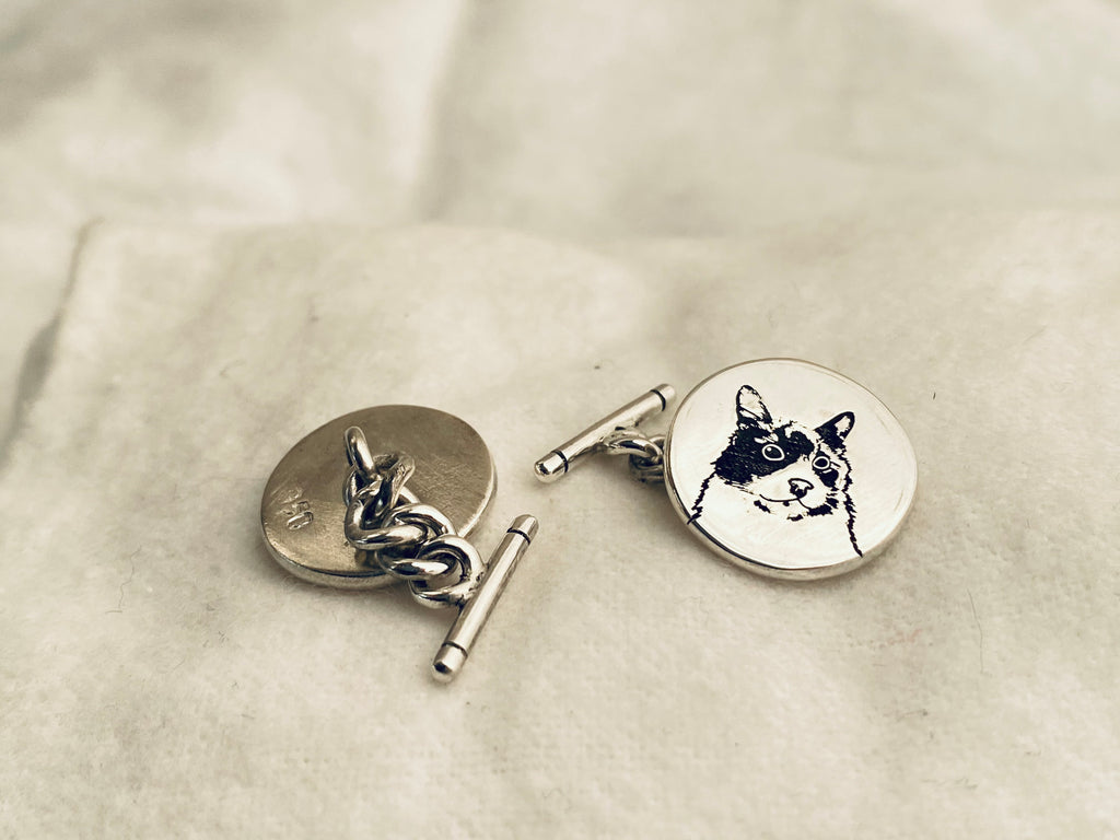 COLLERAS PERSONALIZADAS RETRATOS COMPAÑEROS/MECANISMO CADENAS