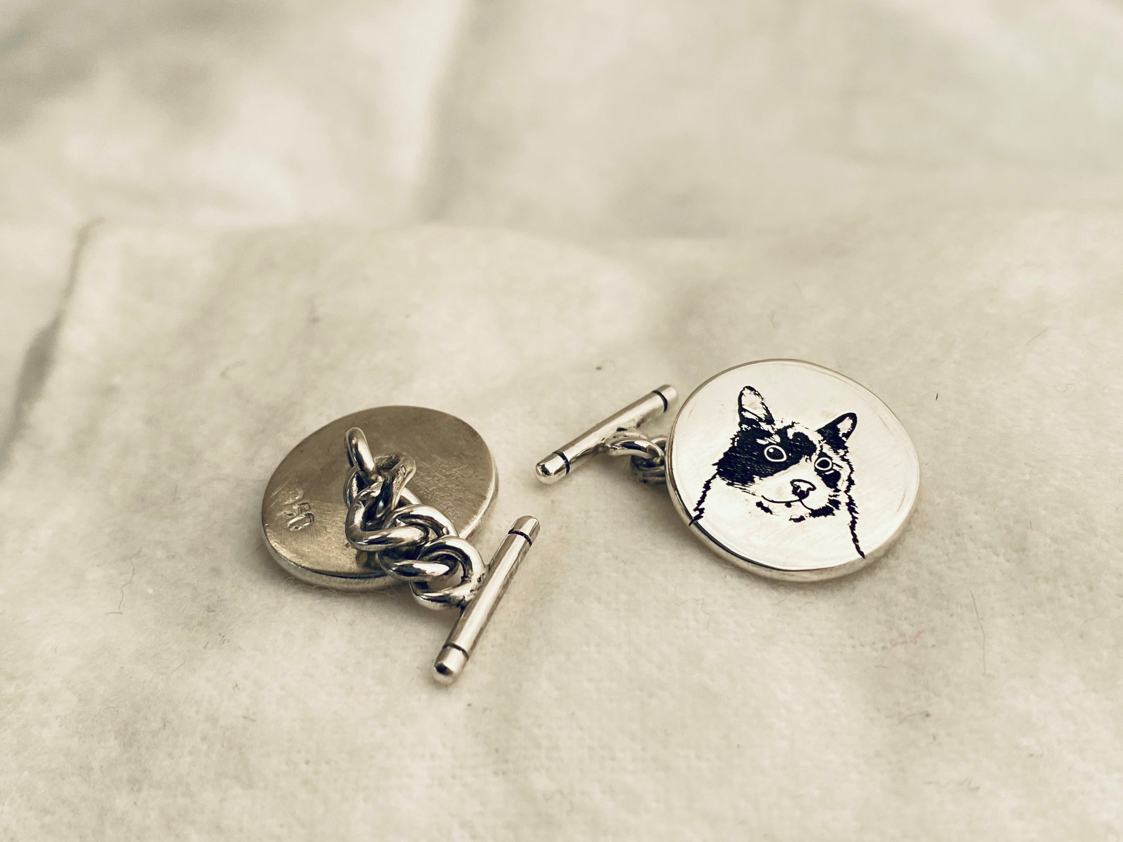 COLLERAS PERSONALIZADAS RETRATOS COMPAÑEROS/MECANISMO CADENAS