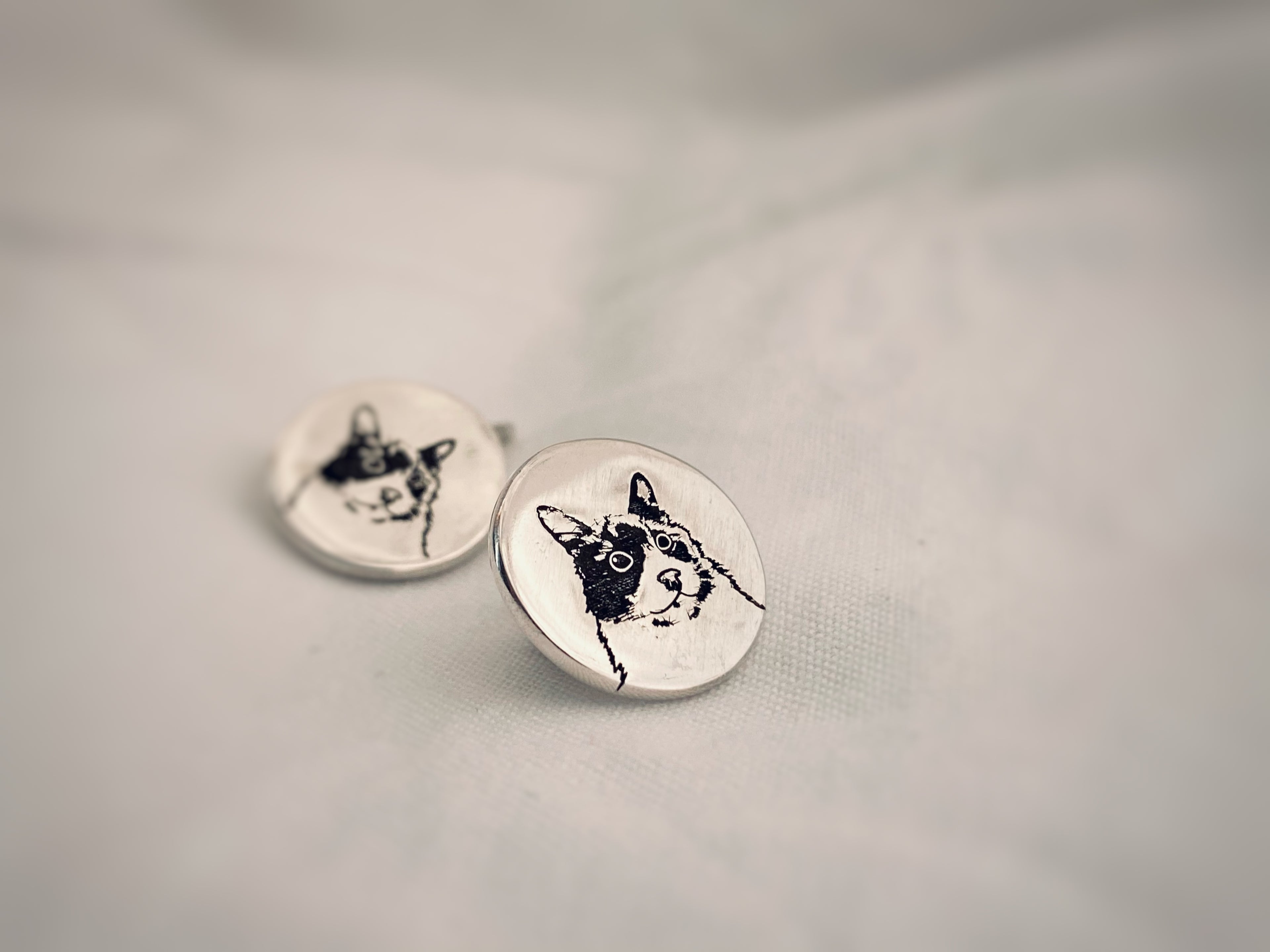 COLLERAS PERSONALIZADAS RETRATOS COMPAÑEROS/MECANISMO CADENAS