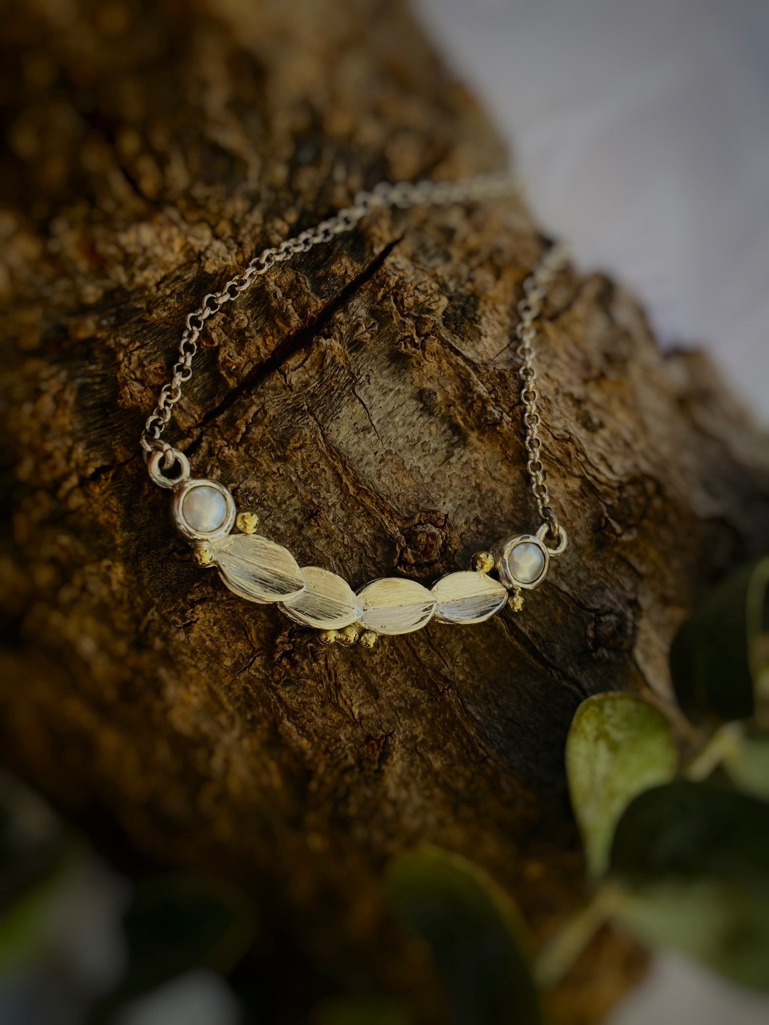 Colgante Natura Perlas