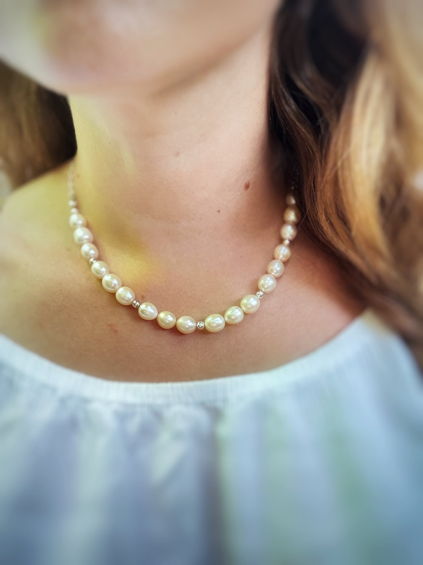 COLLAR PERLAS DAMASCO