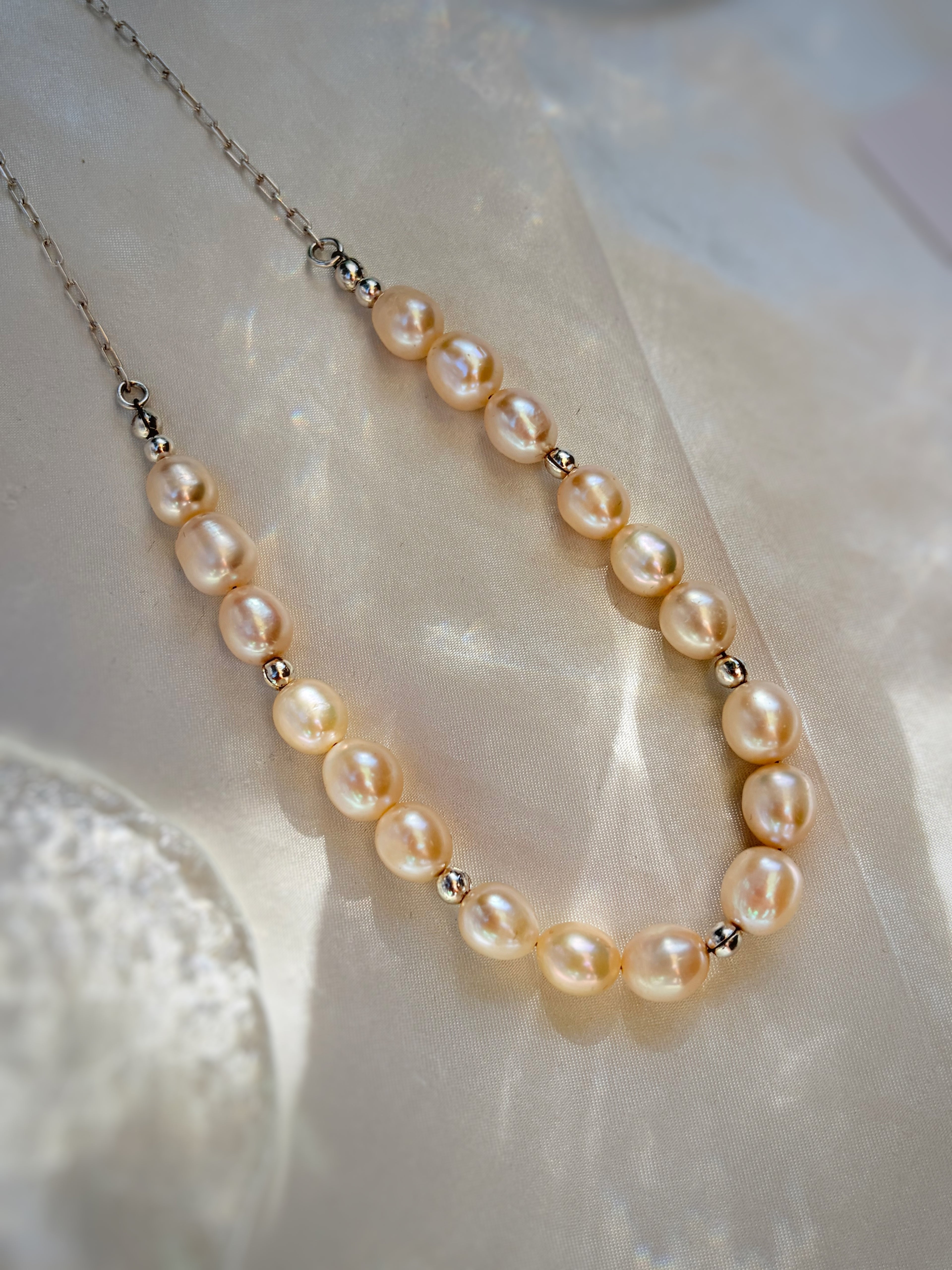 COLLAR PERLAS DAMASCO