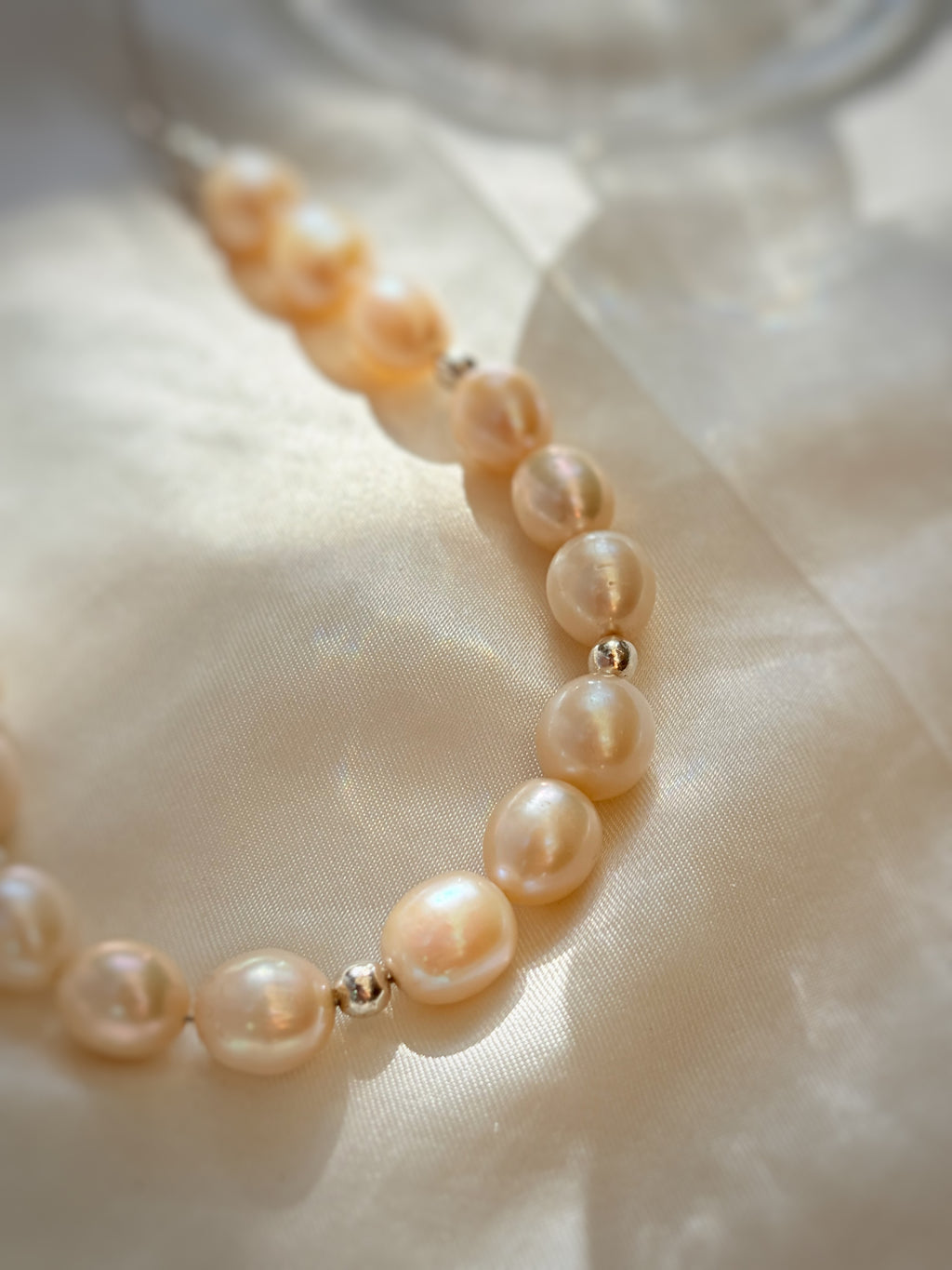 COLLAR PERLAS DAMASCO