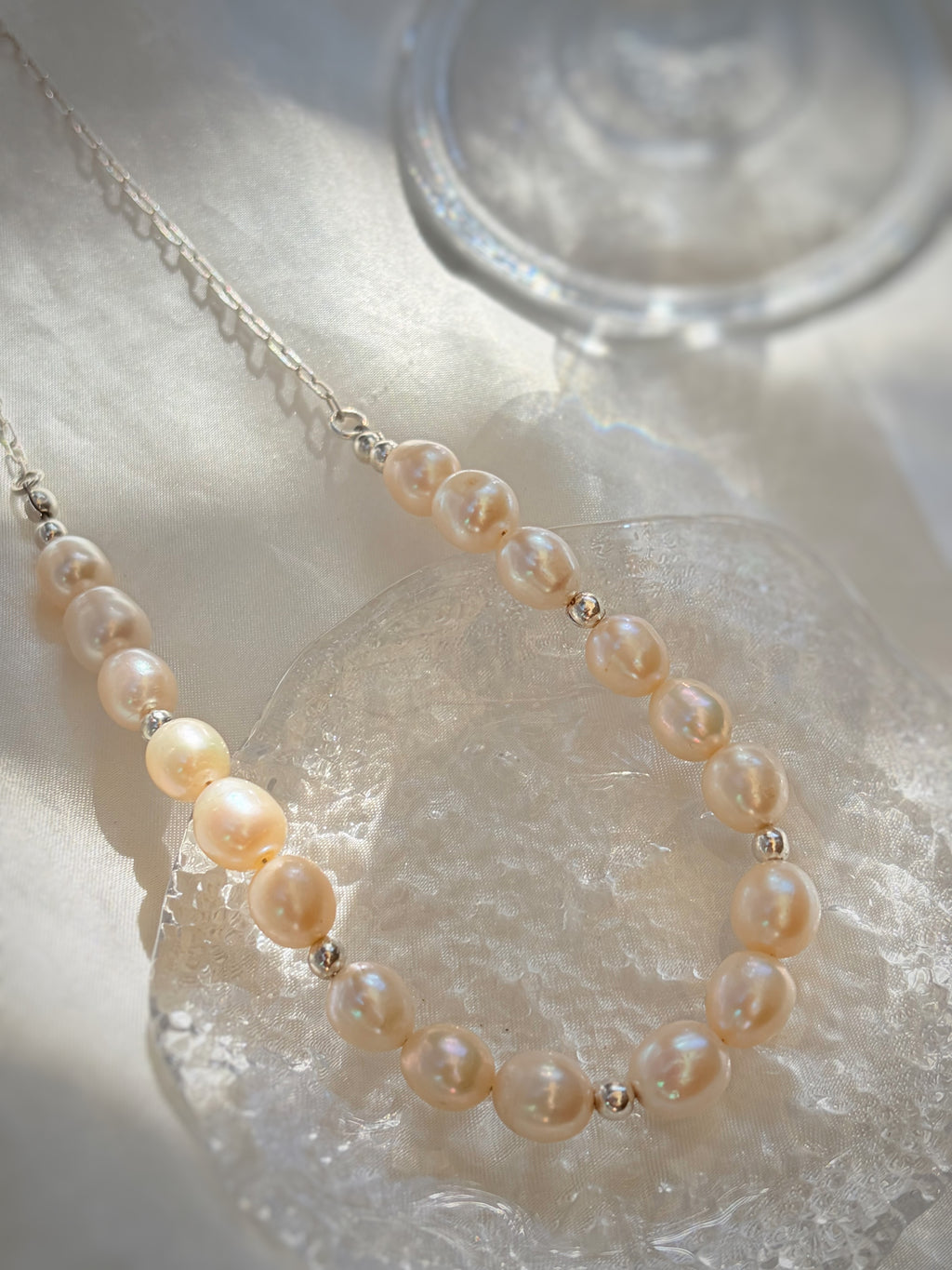 COLLAR PERLAS DAMASCO