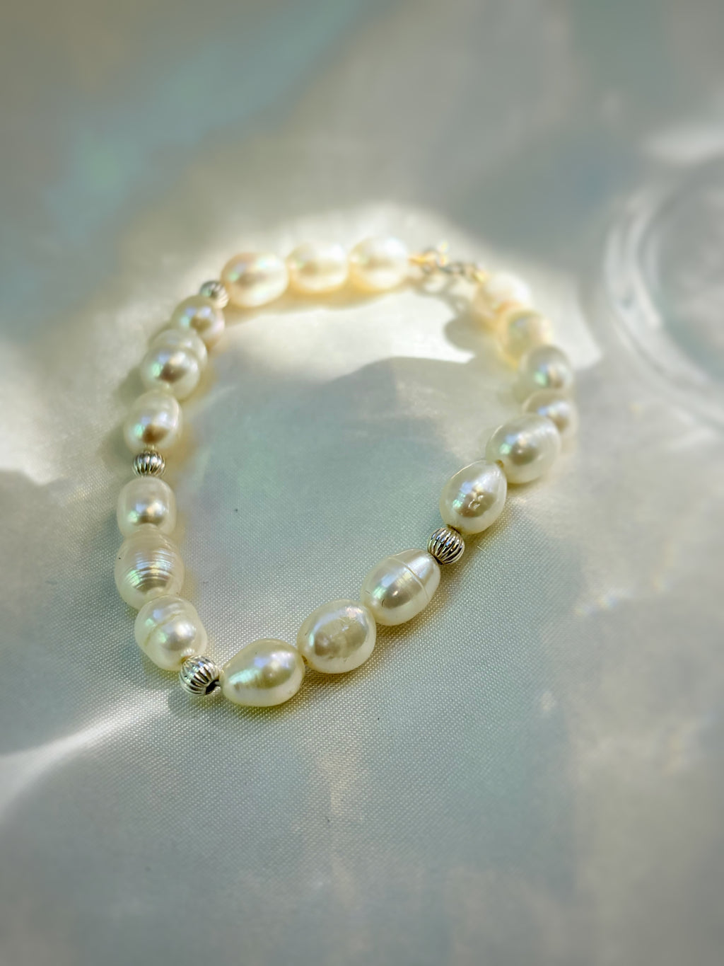 PULSERA NUDO NÁCAR