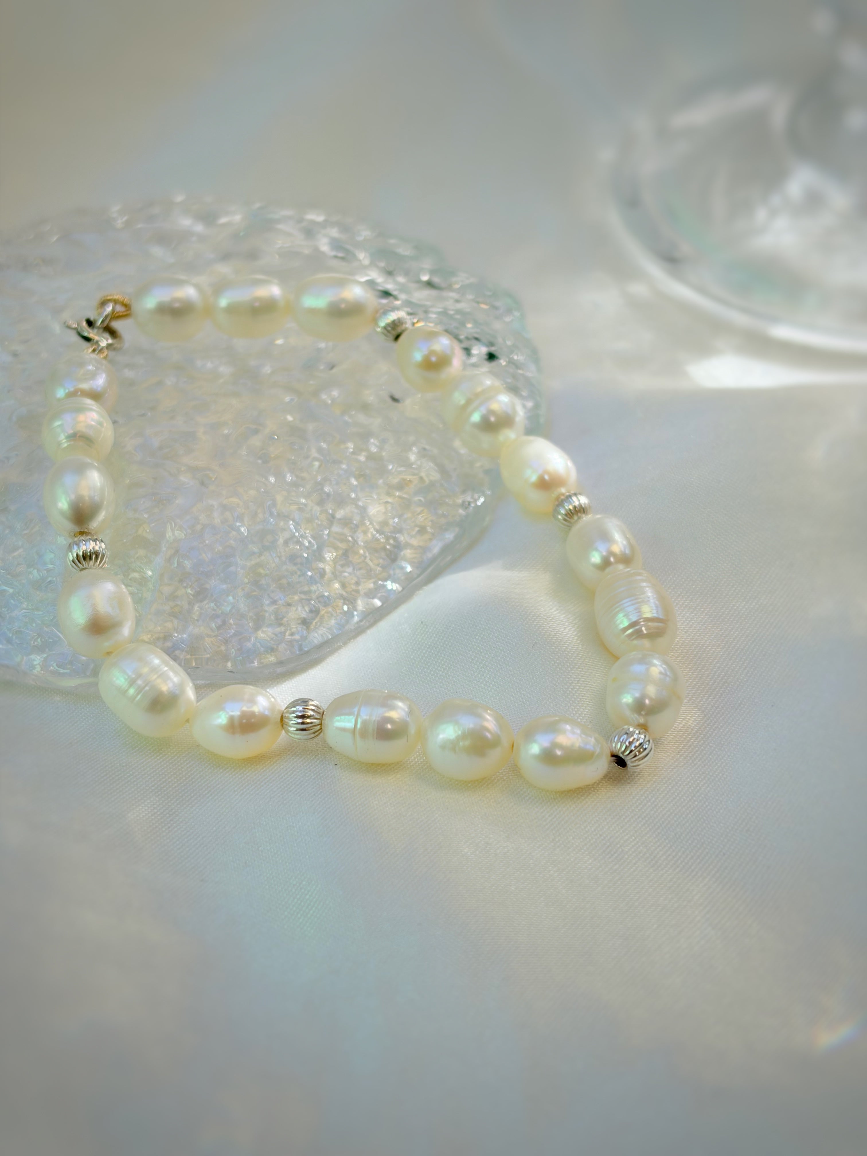 PULSERA NUDO NÁCAR