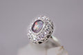 ANILLO CALEIDOSCOPIO ROSA DE ÓPALO AURORA