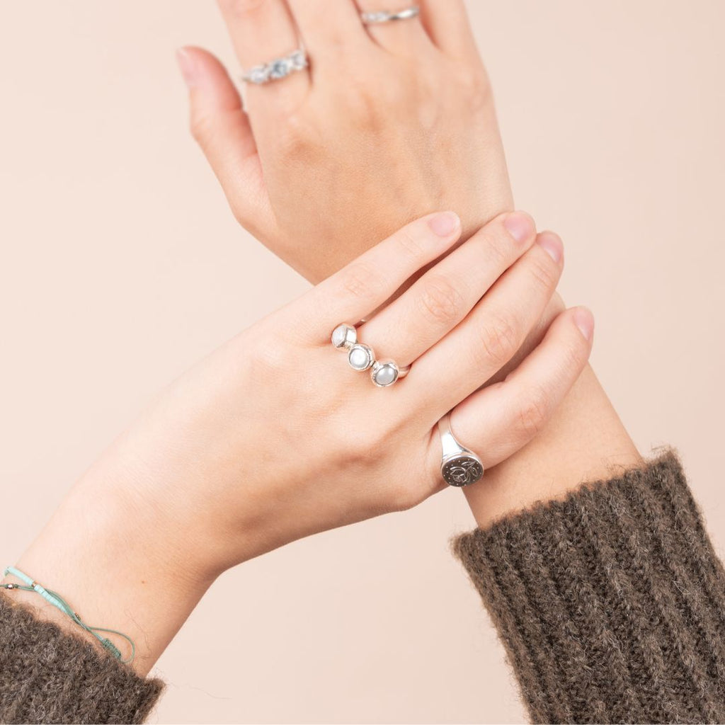 ANILLO TESORO PERLADO